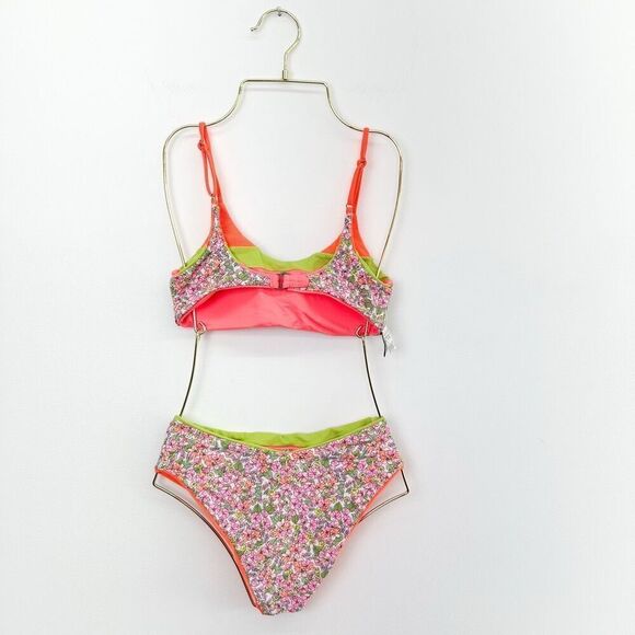 Maaji Women’s Fandango Lanai Sporty Bralette and Suzy V Bikini Bottoms - Picture 3 of 12